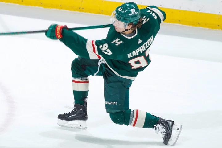 Кирилл Капризов набрал очки в восьми играх подряд Кирилл Капризов набрал очки в восьми играх подряд