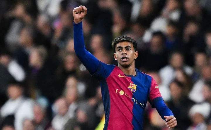 Ламин Ямаль: «Очень приятно, когда наших фанатов слышно отчетливее, чем болельщиков «Реала» на их стадионе» Ламин Ямаль: «Очень приятно, когда наших фанатов слышно отчетливее, чем болельщиков «Реала» на их стадионе»