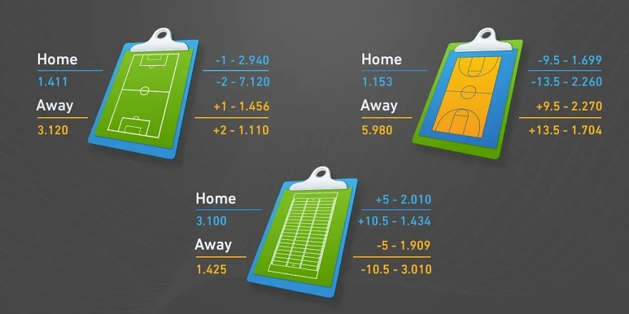 Ставки с форой (гандикапом) в различных видах спорта Ставки с форой (гандикапом) в различных видах спорта