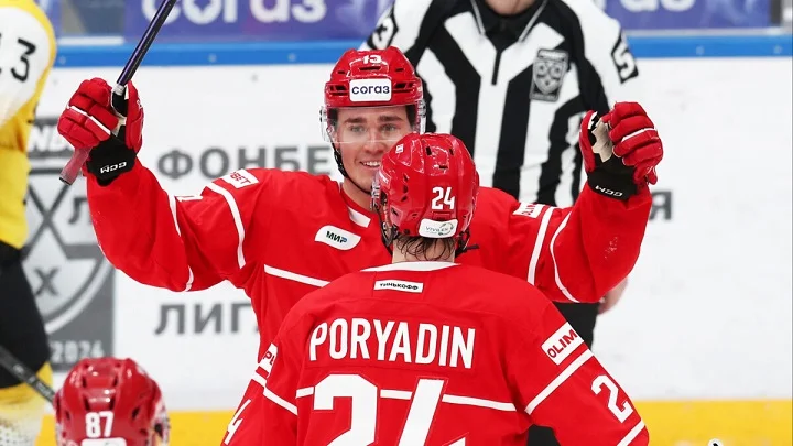 Прогноз на OLIMPBET-дерби КХЛ «Спартак» — «Динамо» Прогноз на OLIMPBET-дерби КХЛ «Спартак» — «Динамо»