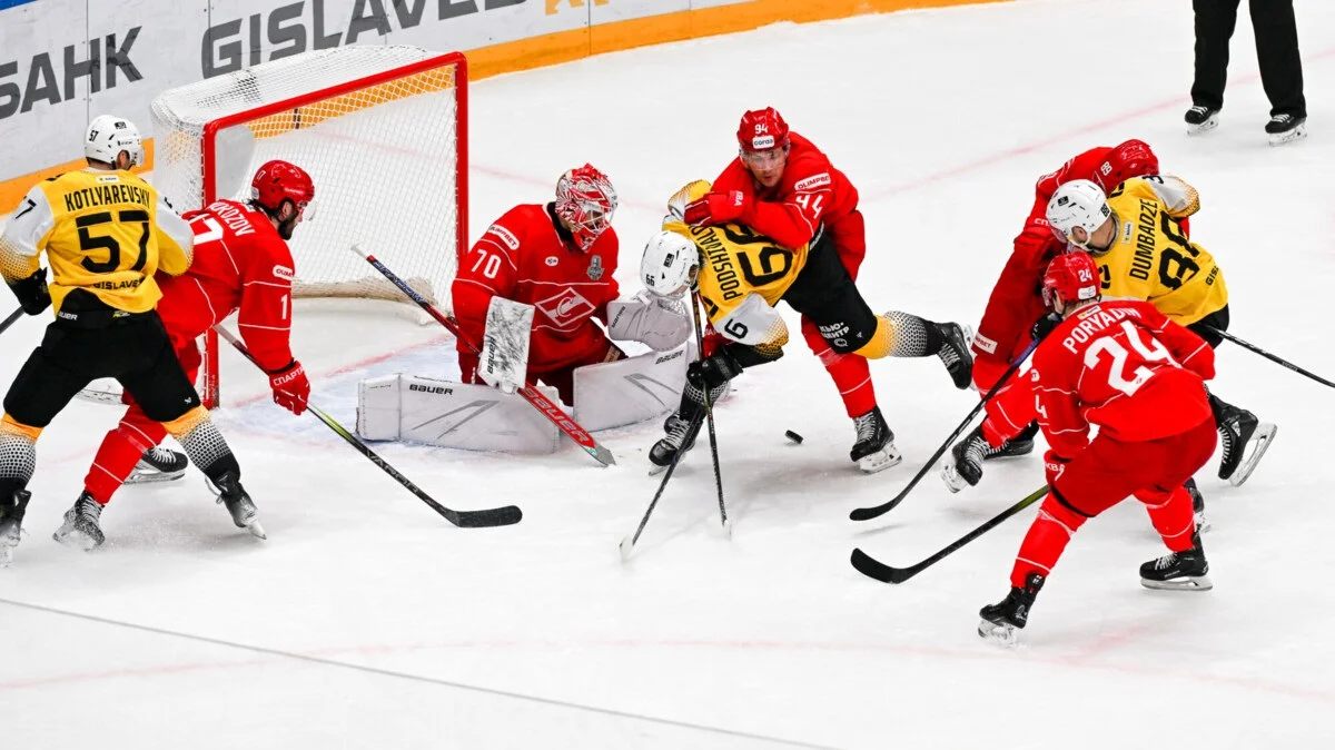 Пользователи верят в победу «Спартака» над «Северсталью» в OLIMPBET-дерби в КХЛ