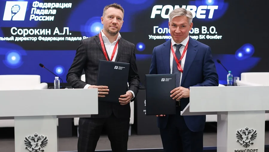 FONBET и Федерация падела подписали соглашение о стратегическом партнерстве