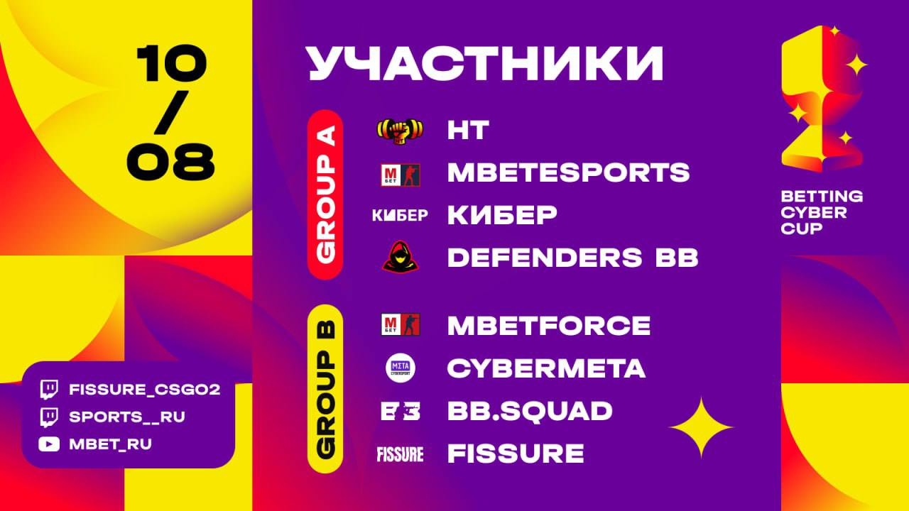Betting Cyber Cup уже завтра Betting Cyber Cup уже завтра