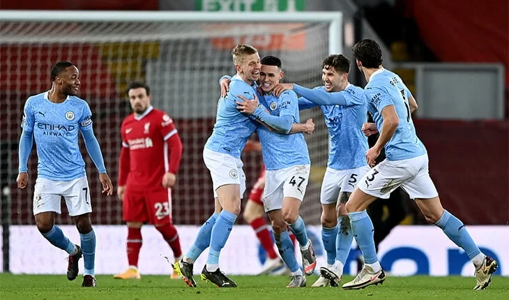 После победы «Ман Сити» над «Ливерпулем» букмекеры понизили кэфы на успех «горожан» в АПЛ После победы «Ман Сити» над «Ливерпулем» букмекеры понизили кэфы на успех «горожан» в АПЛ