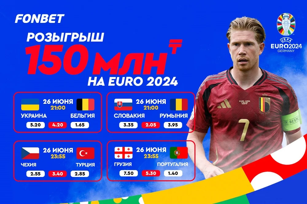 Когда и где смотреть Евро 26 июня: по какому каналу покажут трансляции Украина – Бельгия, Грузия – Португалия Когда и где смотреть Евро 26 июня: по какому каналу покажут трансляции Украина – Бельгия, Грузия – Португалия