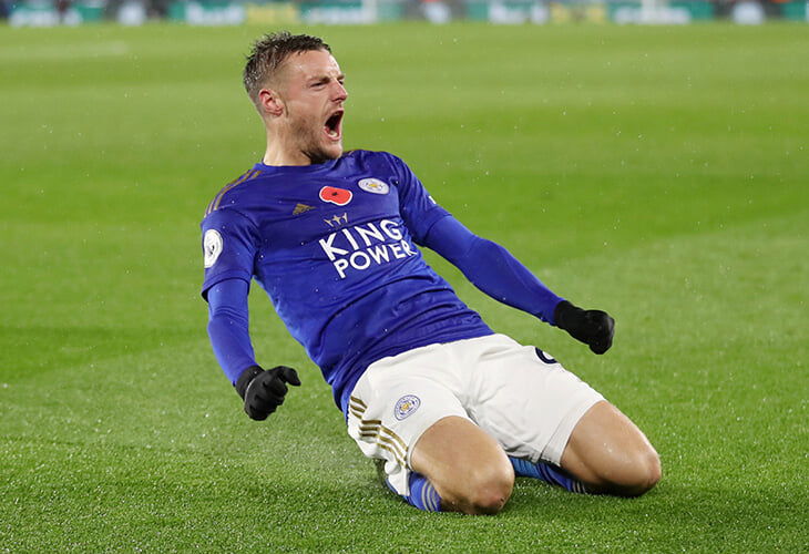 Джейми Варди – фаворит на победу в гонке бомбардиров АПЛ?