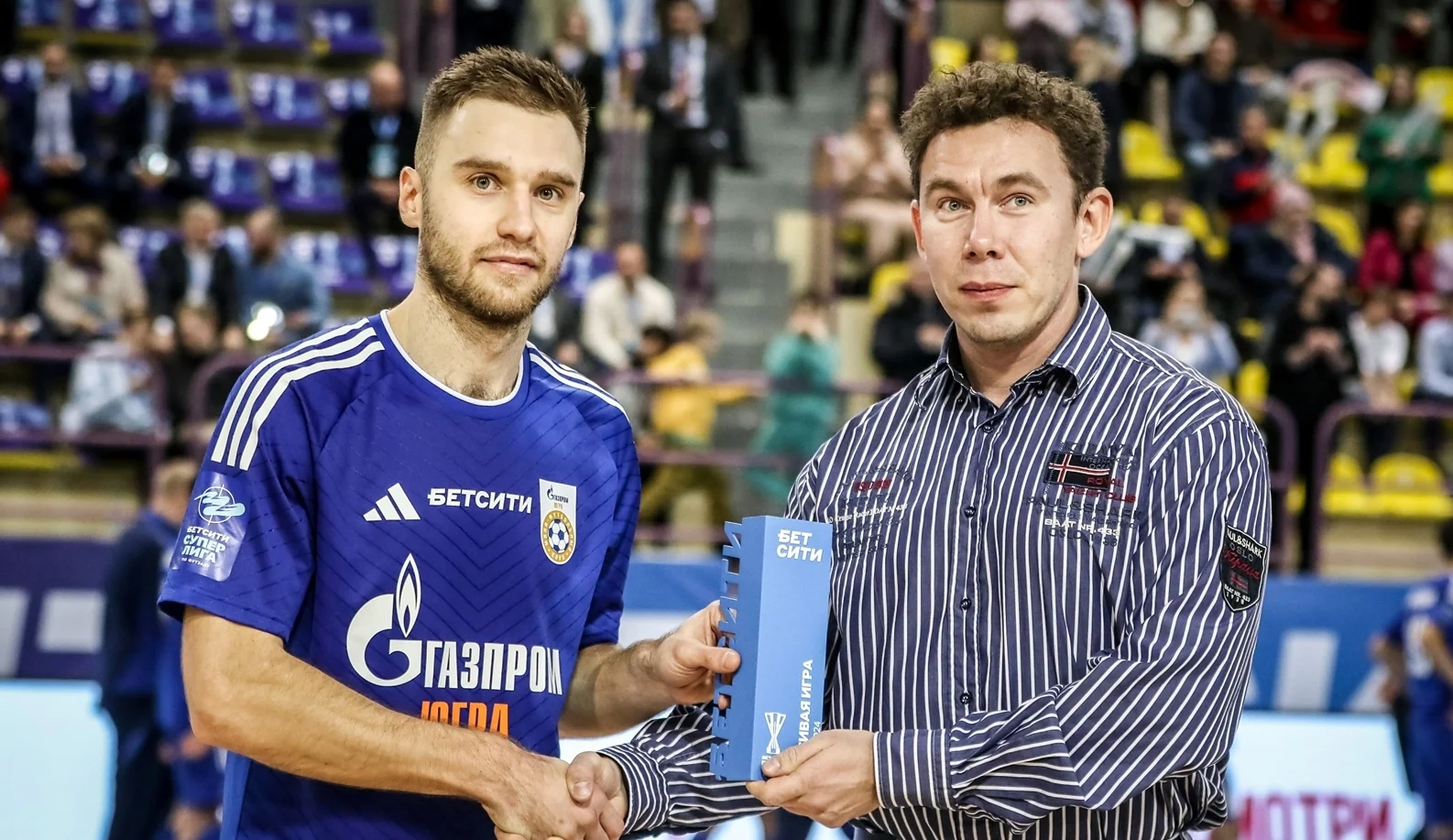 Футболист «Газпром-Югры» Понкратов — обладатель приза БЕТСИТИ Красивая игра Футболист «Газпром-Югры» Понкратов — обладатель приза БЕТСИТИ Красивая игра