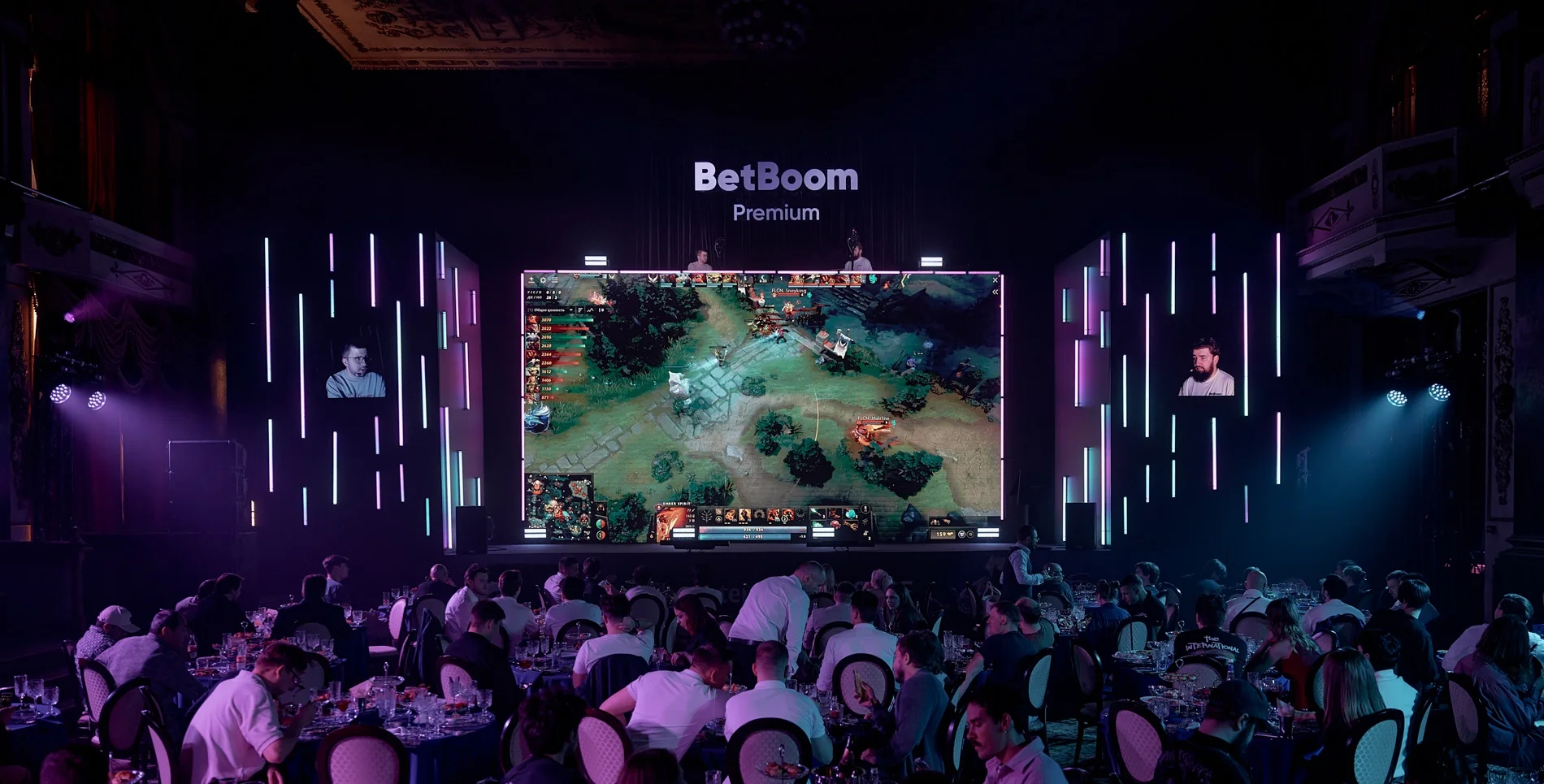 BetBoom провела закрытый показ финала The International