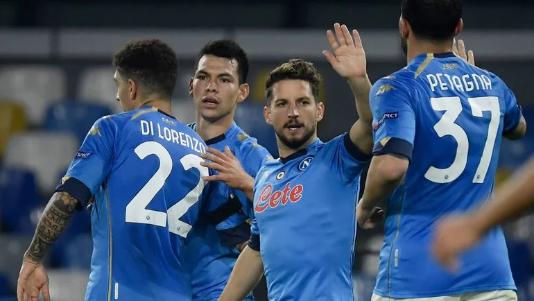 Букмекеры считают, что «Наполи» обыграет «Гранаду» в 1/16 финала Лиги Европы