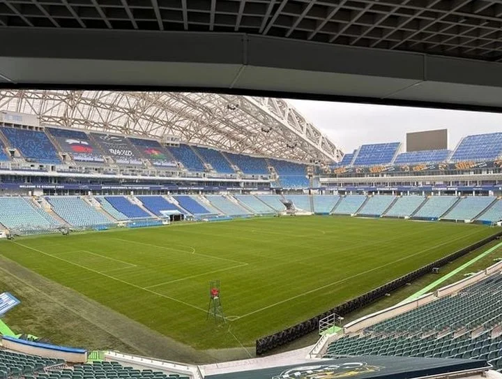 Руководитель стадиона «Фишт» показал состояние газона на фоне «переноса» игры Россия - Бруней в Краснодар Руководитель стадиона «Фишт» показал состояние газона на фоне «переноса» игры Россия - Бруней в Краснодар