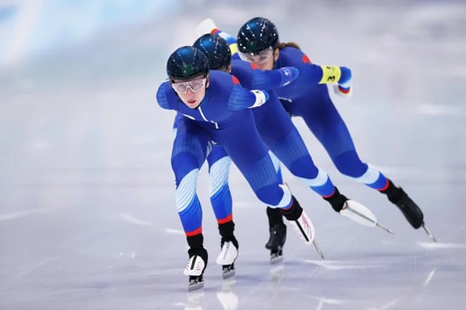 Российские конькобежки стали четвертыми в командной гонке преследования на Олимпиаде Российские конькобежки стали четвертыми в командной гонке преследования на Олимпиаде