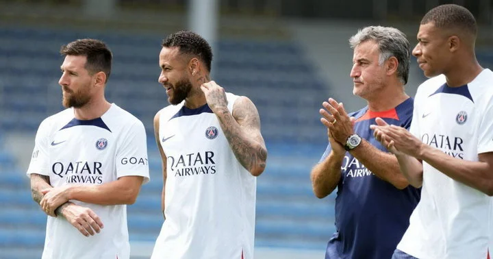 Кристоф Гальтье после разгрома «Маккаби»: «ПСЖ очень приятно тренировать, особенно – тройку нападения» Кристоф Гальтье после разгрома «Маккаби»: «ПСЖ очень приятно тренировать, особенно – тройку нападения»