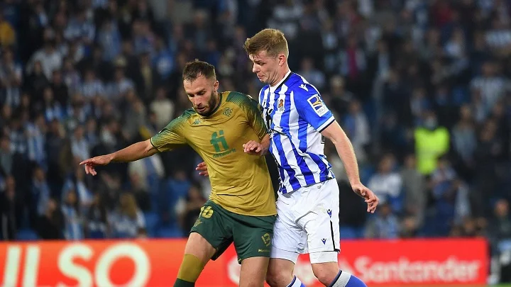 «Реал Сосьедад» и «Бетис» не выявили победителя в 32-м туре Ла Лиги «Реал Сосьедад» и «Бетис» не выявили победителя в 32-м туре Ла Лиги