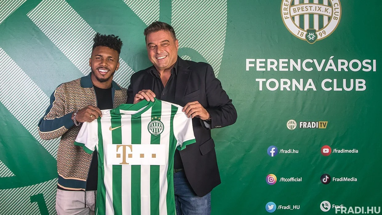 «Ференцварош» Черчесова представил бразильского новичка «Ференцварош» Черчесова представил бразильского новичка