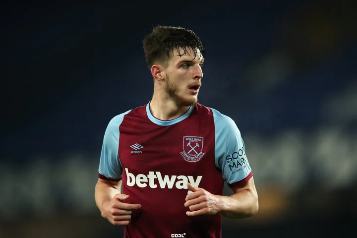 Деклан Райс в скором времени перейдет из «Вест Хэма» в «Арсенал»