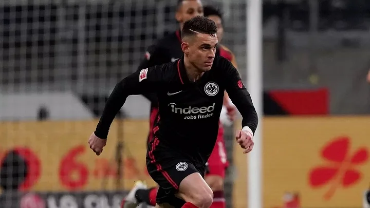 «Айнтрахт» сравнял счет во втором тайме финала Лиги Европы с «Рейнджерс»