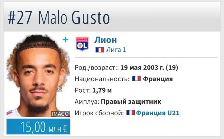 «Челси» заплатит 30 миллионов евро и бонусы «Лиону» за Гюсто «Челси» заплатит 30 миллионов евро и бонусы «Лиону» за Гюсто