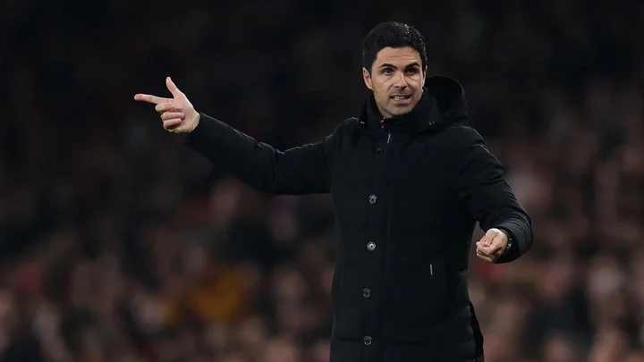 Микель Артета про поражение от «Сити»: «С таким невозможно бороться, я не могу винить своих футболистов» Микель Артета про поражение от «Сити»: «С таким невозможно бороться, я не могу винить своих футболистов»