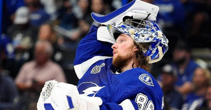 Андрей Василевский – первая звезда матча с «Торонто» Андрей Василевский – первая звезда матча с «Торонто»