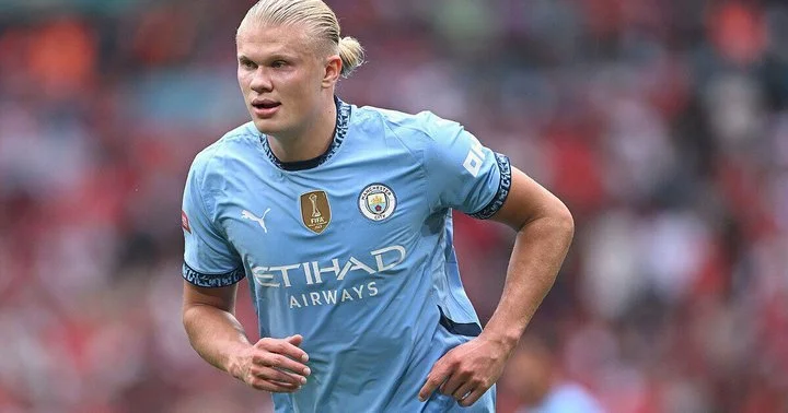 Пеп Гвардиола: «У Холанда статистика на уровне Месси и Криштиану. Это их уровень с точки зрения цифр» Пеп Гвардиола: «У Холанда статистика на уровне Месси и Криштиану. Это их уровень с точки зрения цифр»