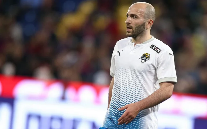 Форвард «Сочи» Георгий Мелкадзе: «Еще не разбирали цели на игру с «Зенитом», но, мне кажется, задача – победить, однозначно» Форвард «Сочи» Георгий Мелкадзе: «Еще не разбирали цели на игру с «Зенитом», но, мне кажется, задача – победить, однозначно»