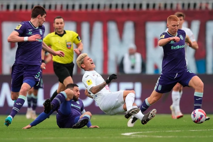 «Уфа» и ЦСКА сыграли вничью в 25-м туре РПЛ. Команды забили после 88-й минуты