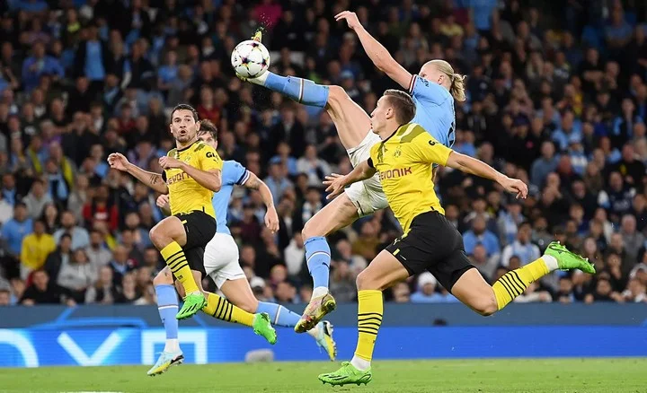 Эрлинг Холанд принес «Ман Сити» победу над «Боруссией»: «Я был совершенно уверен, что меня будут опекать всю игру» Эрлинг Холанд принес «Ман Сити» победу над «Боруссией»: «Я был совершенно уверен, что меня будут опекать всю игру»