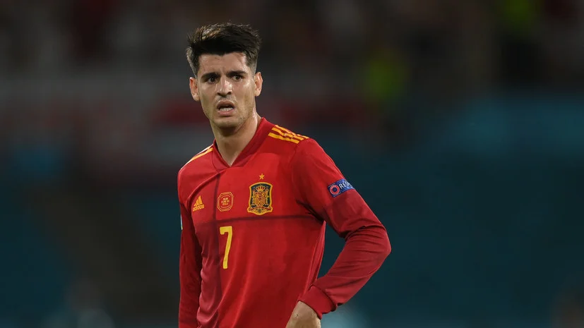 После первого тайма Испания обыгрывает Португалию 1:0
