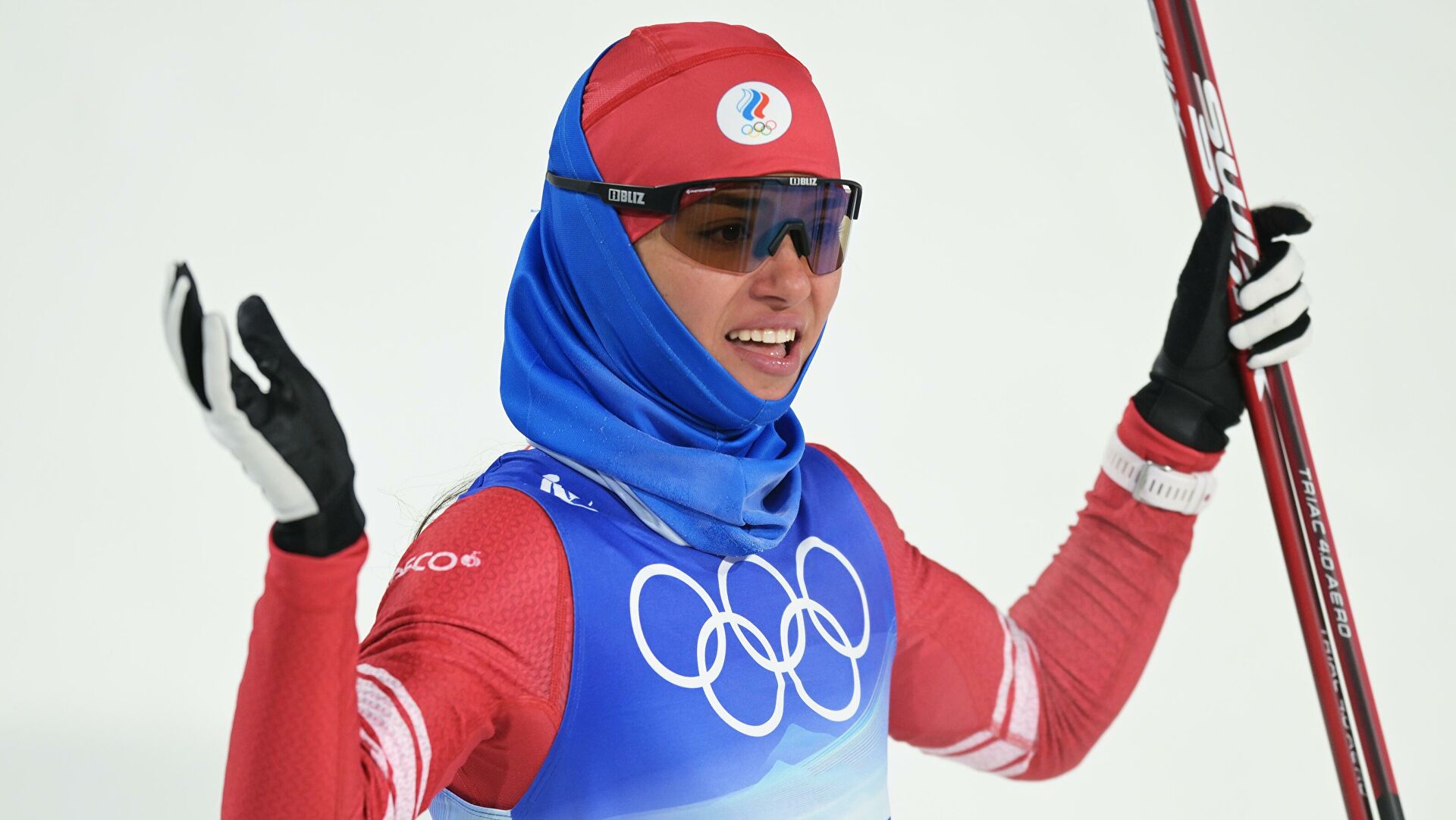 Российский олимпийский лыжник. Мануэла ди Чента лыжница.