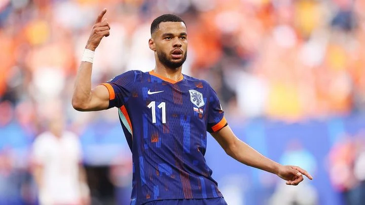 Коди Гакпо после 2:1 с Польшей: «Из-за того, что они забили первыми, было немного сложнее» Коди Гакпо после 2:1 с Польшей: «Из-за того, что они забили первыми, было немного сложнее»