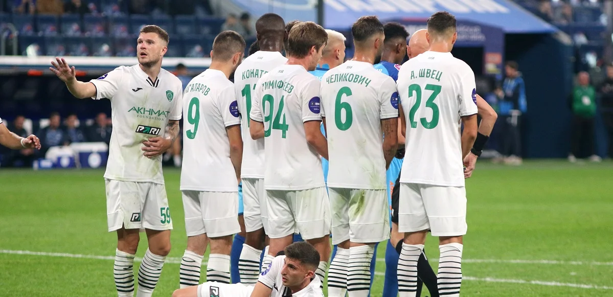 «Ахмат» выиграл пять матчей подряд в РПЛ «Ахмат» выиграл пять матчей подряд в РПЛ