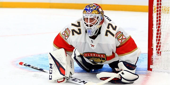 Бобровский начал серию с «Бостоном» в запасе Бобровский начал серию с «Бостоном» в запасе