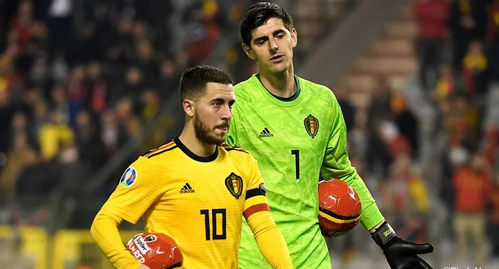 Мартинес о Куртуа: «Считаю его одним из лучших вратарей, если не лучшим» Мартинес о Куртуа: «Считаю его одним из лучших вратарей, если не лучшим»