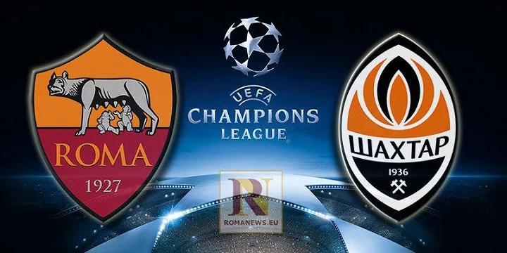Букмекеры считают «Рому» фаворитом матча с «Шахтером» 