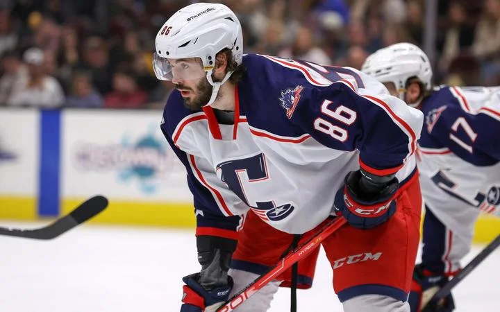 Нападающий «Коламбуса» Кирилл Марченко повторил достижение 1926 года