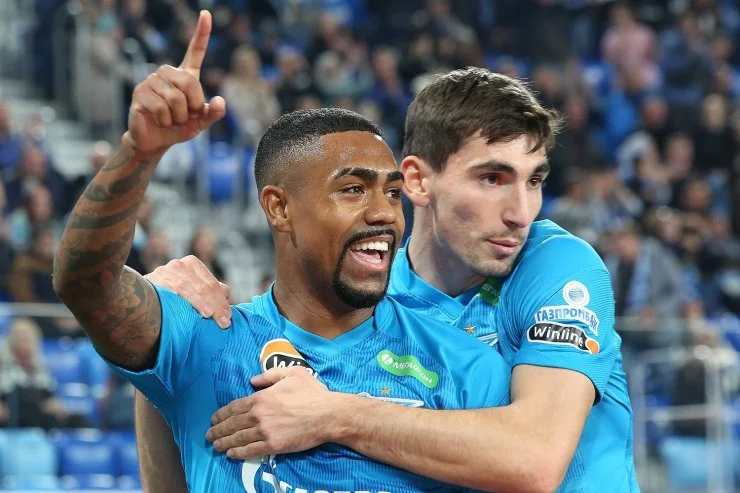 Символическая сборная 25-го тура РПЛ. Покер Малкома и скорпион Дзюбы Символическая сборная 25-го тура РПЛ. Покер Малкома и скорпион Дзюбы