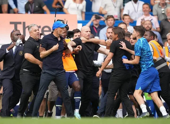 Антонио Конте после потасовки с Томасом Тухелем: «Это не так важно, главное – это футбол. Но есть ТВ и видео, чтобы понять, что произошло»