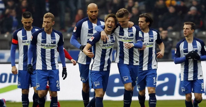 «Герта» сохранила прописку в Бундеслиге