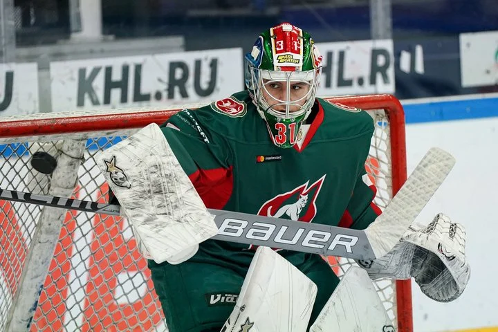 Вратарь «Ак Барса» Артур Ахтямов проведет сезон в «Нефтянике»