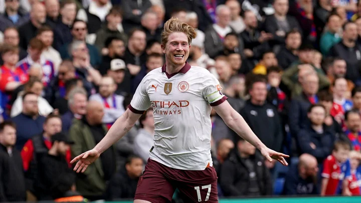 Пеп Гвардиола о 4:2 с «Кристал Пэлас»: «Де Брюйне выиграл матч своими действиями – ассистами, голами, да всем» Пеп Гвардиола о 4:2 с «Кристал Пэлас»: «Де Брюйне выиграл матч своими действиями – ассистами, голами, да всем»