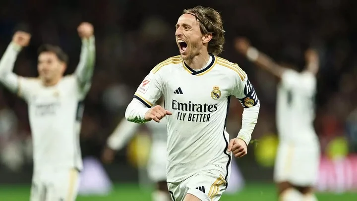 Лука Модрич про 3:2 с «Барселоной»: «Эта победа приближает нас к титулу Ла Лиги» Лука Модрич про 3:2 с «Барселоной»: «Эта победа приближает нас к титулу Ла Лиги»