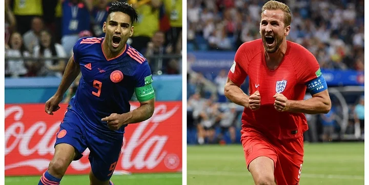 Букмекеры больше рассчитывают на Англию в ее игре с Колумбией 