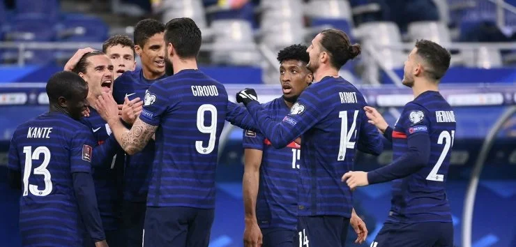 Составы Франции и Англии — дороже миллиарда евро, Россия — 32-я. Самые ценные сборные планеты