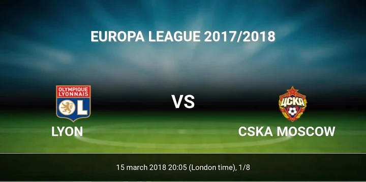 Букмекеры не верят в ЦСКА в его поединке против «Лиона» 