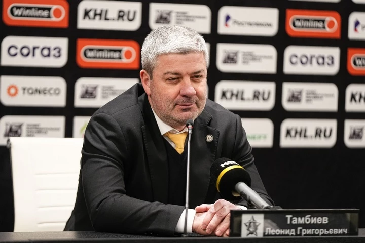 Тренер «Адмирала» Леонид Тамбиев: «Не буду сетовать на то, что нам не повезло. Против «Ак Барса» можно играть»