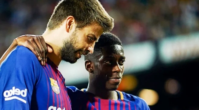 Пике о Дембеле: «Он важный игрок для Хави, мы в восторге от него» Пике о Дембеле: «Он важный игрок для Хави, мы в восторге от него»