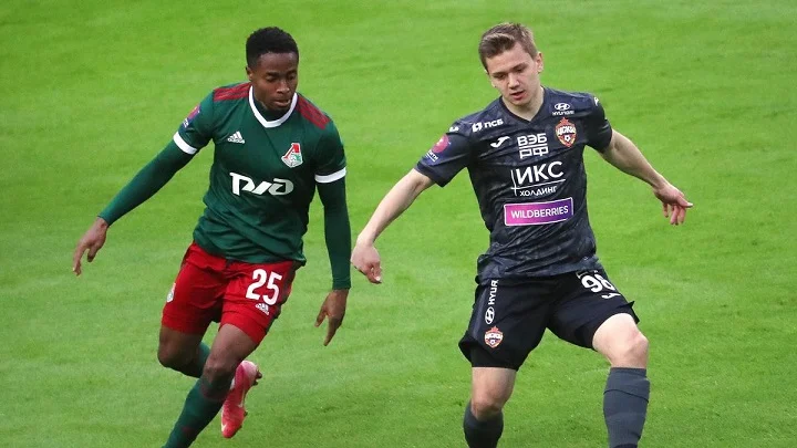 ЦСКА и «Локомотив» ушли на перерыв со счетом 1:1 на табло ЦСКА и «Локомотив» ушли на перерыв со счетом 1:1 на табло