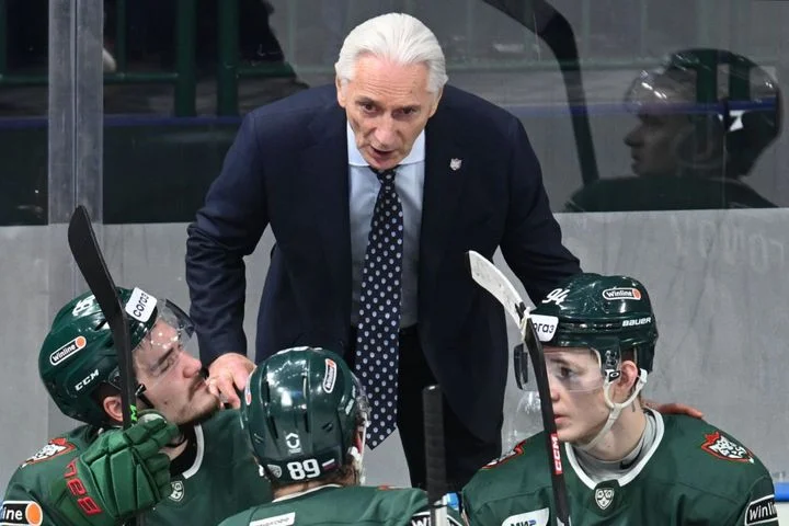 Зинэтула Билялетдинов о 3:2 с «Витязем»: «Матч был непростым, где-то выстояли» Зинэтула Билялетдинов о 3:2 с «Витязем»: «Матч был непростым, где-то выстояли»