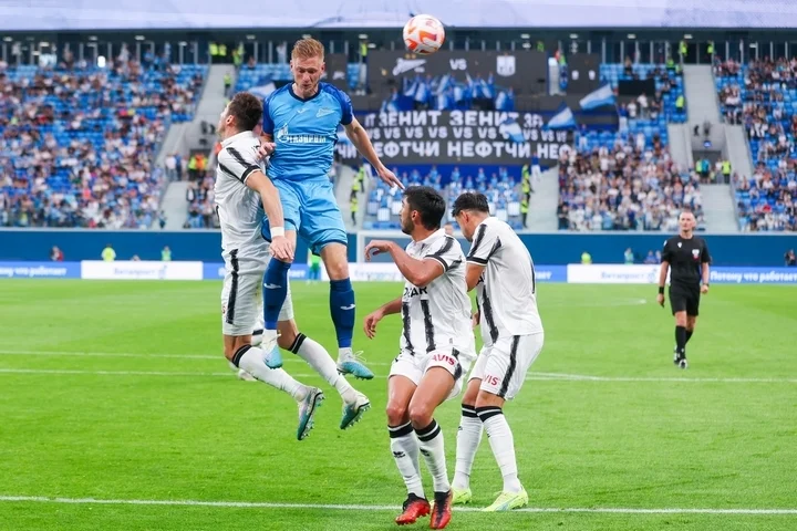 «Зенит» победил «Нефтчи» в матче Кубка PARI Премьер «Зенит» победил «Нефтчи» в матче Кубка PARI Премьер
