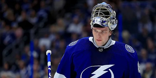 Василевский пропустил пять голов уже во второй раз в сезоне Василевский пропустил пять голов уже во второй раз в сезоне